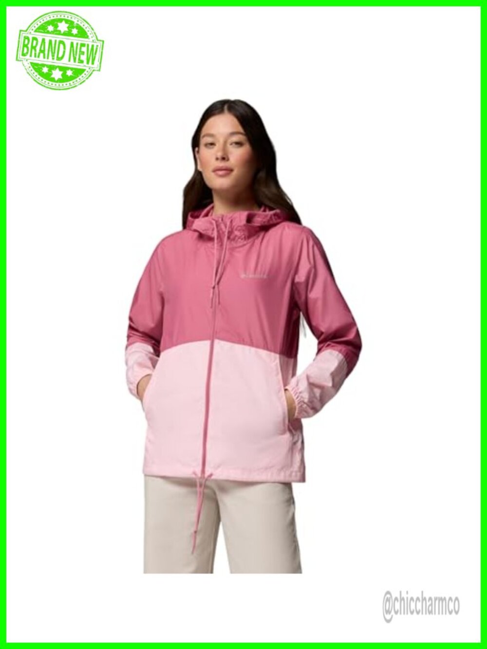 Columbia Flash Forward II Windbreaker Anorak Lightweight Water Resistant Jacket
